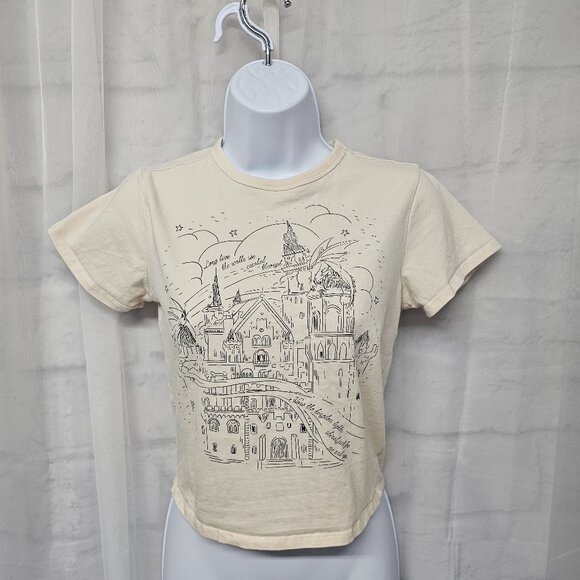 Taylor Swift Speak Now How The Kingdom Lights Shined Cream Baby T-Shirt Twee M - Picture 1 of 10